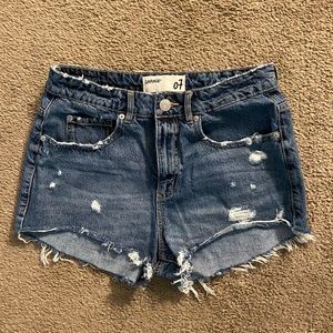 Garage Brand distressed cut off Jean shorts